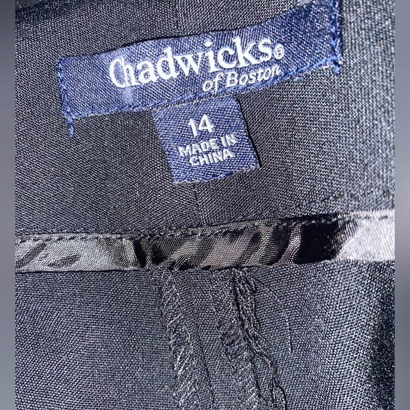 Chadwicks of Boston Black Dress Pants - Picture 3 of 4